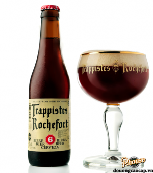 Bia Rochefort 6 7.5% - Chai 330ml - Bia Bỉ Nhập Khẩu TPHCM