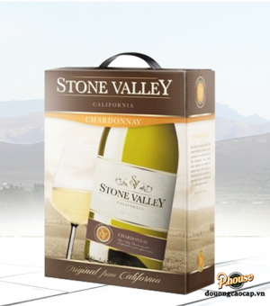 Rượu Vang Stone Valley Chardonnay - Bịch 3l - Qùa Tặng Tết TPHCM