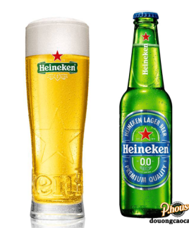 Bia Heineken Không Cồn 0% - Chai 330ml - Bia Heineken Nhập Khẩu TPHCM