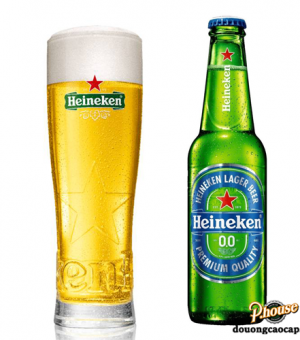 Bia Heineken Không Cồn 0% - Chai 330ml - Bia Heineken Nhập Khẩu TPHCM