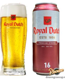Bia Royal Dutch 16% - Lon 500ml - Bia Hà Lan Nhập Khẩu TPHCM