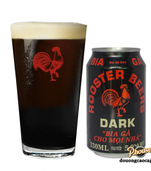 Bia Rooster Dark 5% - Lon 330ml - Bia Thủ Công TPHCM