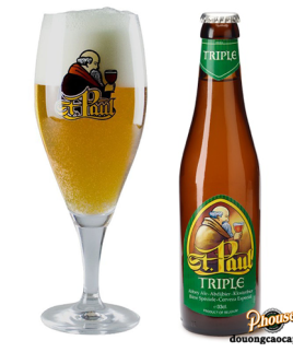 Bia St Paul Triple 7.2% - Chai 330ml - Bia Bỉ Nhập Khẩu TPHCM