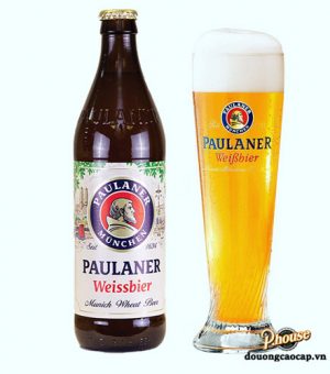 Bia Paulaner Weissbier 5.5% – Chai 500ml – Bia Đức Nhập Khẩu TPHCM