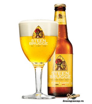 Bia Steenbrugge Blond 6.5% - Chai 330ml - Bia Bỉ Nhập Khẩu TPHCM