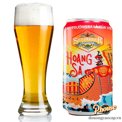 Bia Seefahrer Premium Hoàng Sa Special 6% - Lon 330ml - Bia Thủ Công TPHCM