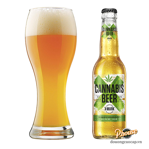 Bia X – Mark Cannabis Beer 5% – Chai 330ml – Bia Trái Cây Pháp Nhập Khẩu TPHCM