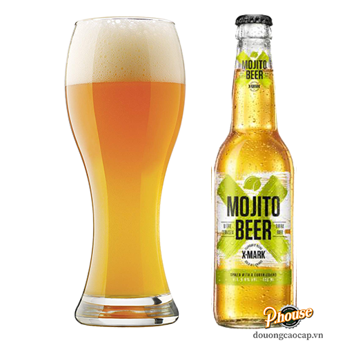 Bia X – Mark Mojito Beer 5.9% – Chai 330ml - Bia Trái Cây Pháp Nhập Khẩu TPHCM