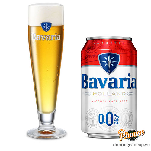Bia Bavaria Không Cồn 0% – Lon 330ml – Bia Hà Lan Nhập Khẩu TPHCM