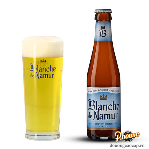 Bia Blanche de Namur 4.5% – Chai 250ml – Bia Bỉ Nhập Khẩu TPHCM
