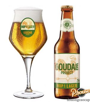 Bia La Goudale Project Hop Lager 5.2% - Chai 250ml - Bia Pháp Nhập Khẩu TPHCM