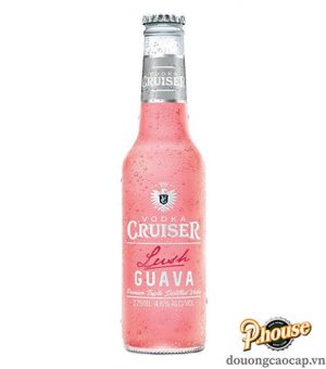 Rượu Trái Cây Vodka Cruiser Lush Guava 4.6% - Rượu Trái Cây Nhập Khẩu TPHCM