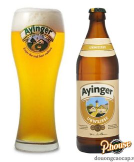 Bia Ayinger Urweisse 5.5% - Bia Đức Nhập Khẩu TPHCM