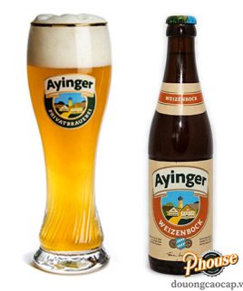 Bia Ayinger Weizenbock 7.1% - Bia Đức Nhập Khẩu TPHCM