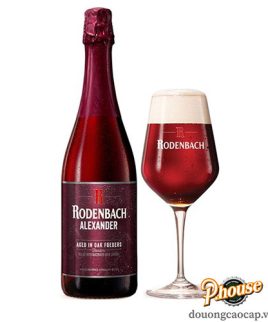 Bia Rodenbach Alexander 5.6% - Chai 750ml - Bia Bỉ Nhập Khẩu TPHCM