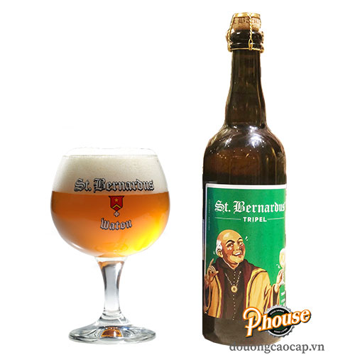 Bia St.Bernardus Tripel 8% - Chai 750ml - Bia Bỉ Nhập Khẩu TPHCM