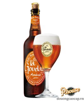 Bia La Goudale Ambree 7.2% - Chai 750ml - Bia Pháp Nhập Khẩu TPHCM