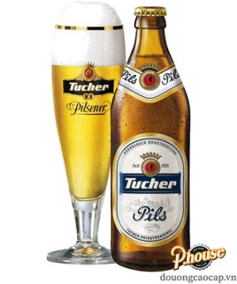 Bia Tucher Pils 5% - Chai 500ml - Bia Đức Nhập Khẩu TPHCM