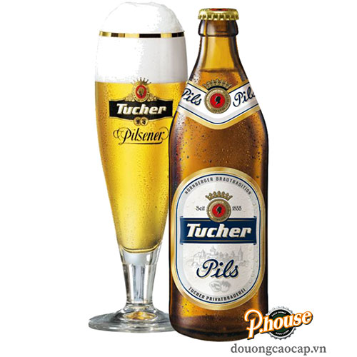 Bia Tucher Pils 5% - Chai 500ml - Bia Đức Nhập Khẩu TPHCM
