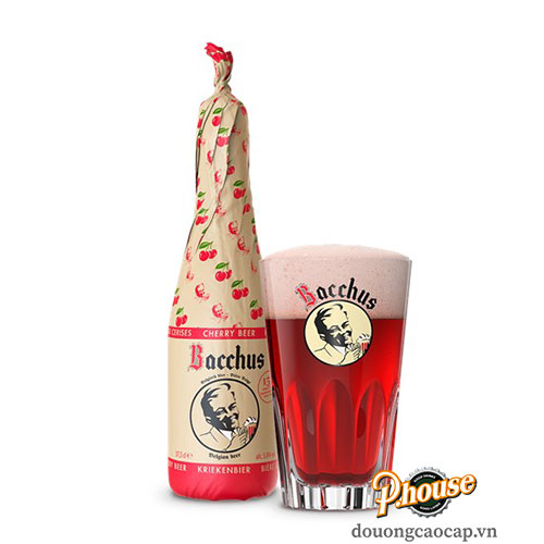 Bia Bacchus Cherry Beer 5.8% - Chai 375ml - Bia Bỉ Nhập Khẩu TPHCM