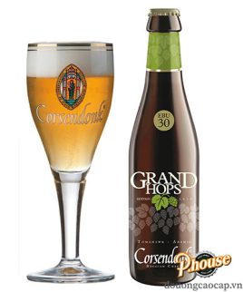 Bia Corsendonk Grand Hops 6.9% - Chai 330ml - Bia Bỉ Nhập Khẩu TPHCM