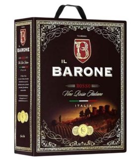 Rượu Vang Bịch Il Barone Rosso 3L 13% - Rượu Vang Ý Nhập Khẩu