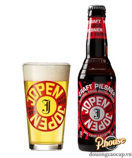 Bia Jopen Craft Pilsener 4.7% - Bia Hà Lan Nhập Khẩu TPHCM