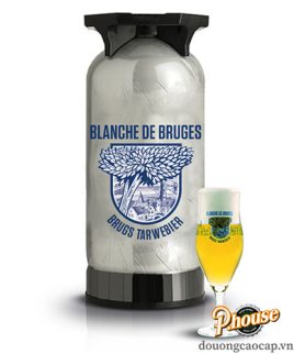 Bia Blanche de Bruges KEG 5% - Bia Bỉ Nhập Khẩu TPHCM