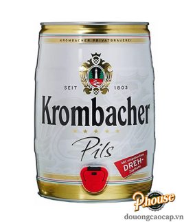 Bia Krombacher Pils 4.8% - Bom 5l - Bia Đức Nhập Khẩu TPHCM
