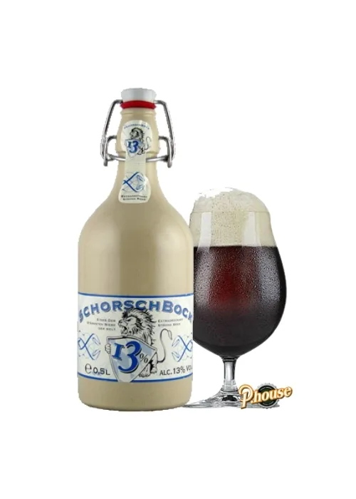 Bia Schorsch Bock 13% - Chai 500ml - Thùng 6 Chai